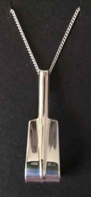 (B) Blank raffel berlock silver
