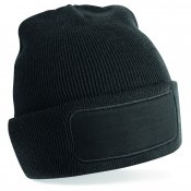 Removable Patch Thinsulate Beanie